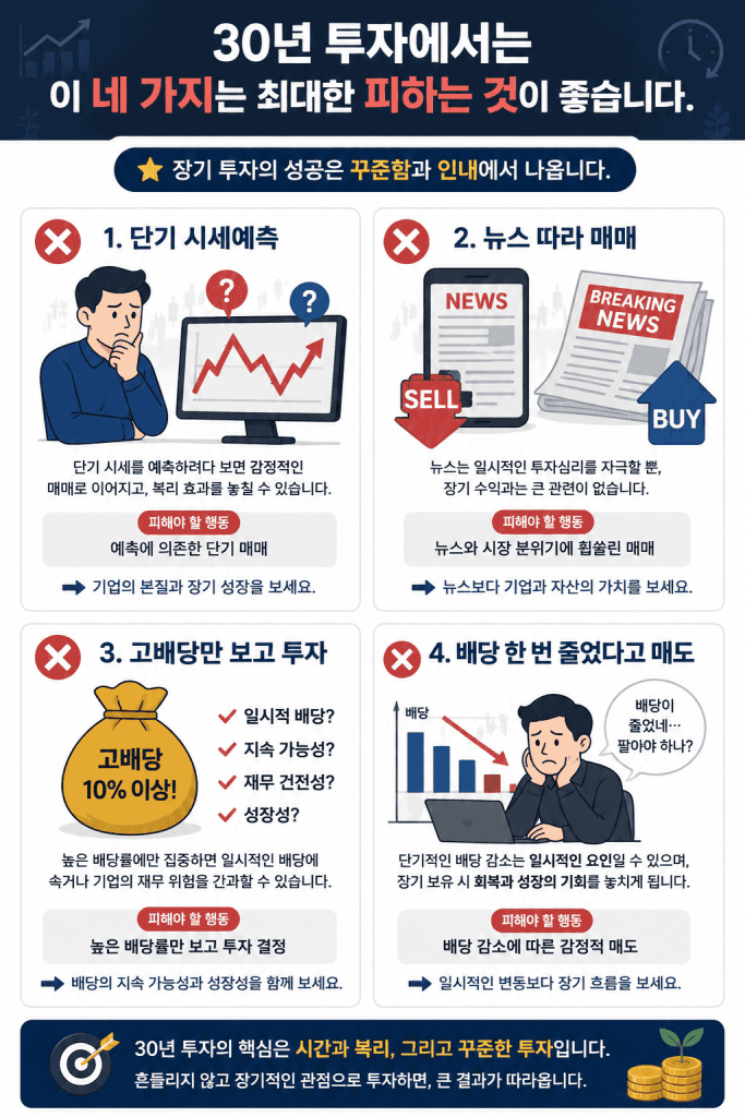 30년 리츠 투자에서 피해야 할 투자 실수 4가지