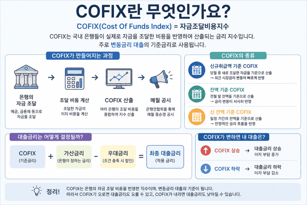 기준금리 인상과 COFIX의 관계